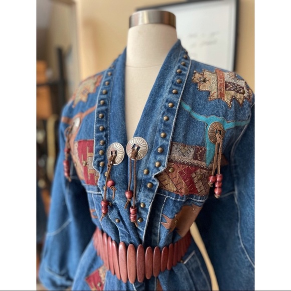 VINTAGE WESTERN jacket size M